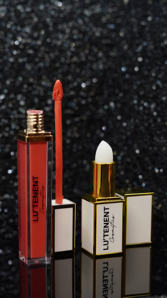 Nude Lipstick Shades | Kiss Proof Lipstick | Lu'Tenent Cosmetics